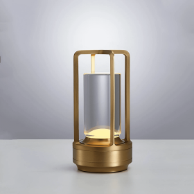 NDOOR & OUTDOOR Portable Brass Cordless Lantern, Dinning Table lamp, Desk Lamp, Ambient night light By  Ep Design Lab