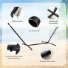 Portable Indoor Outdoor 2-Person Double Hammock Set with Stand and Carrying Cases