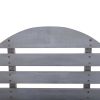 Adirondack Chair Solid Acacia Wood Gray