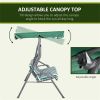 3-Seat Outdoor Porch Swing-Green (Swiship ship)( Prohibited by WalMart )