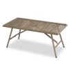 4-Piece Rope Sofa Set with Thick Cushions and Toughened Glass Table, All-Weather Patio Furniture Set For 4 Person With Loveseat