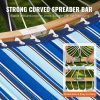 VEVOR Two Person Hammock with Stand Included, Double Hammock with Curved Spreader Bar and Detachable Pillow and Portable Carrying Bag, Perfect for Out